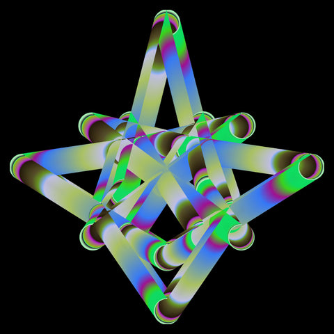 ArtByAi #1664 Colorful Tubing