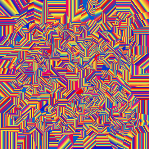 ArtByAi #1536 Colorful Maze